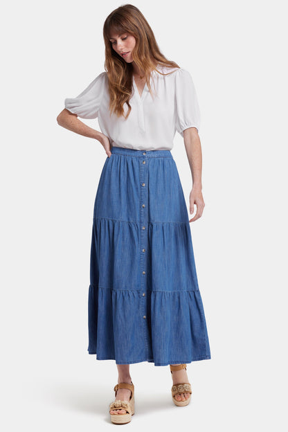 Tiered Maxi Skirt - Everly
