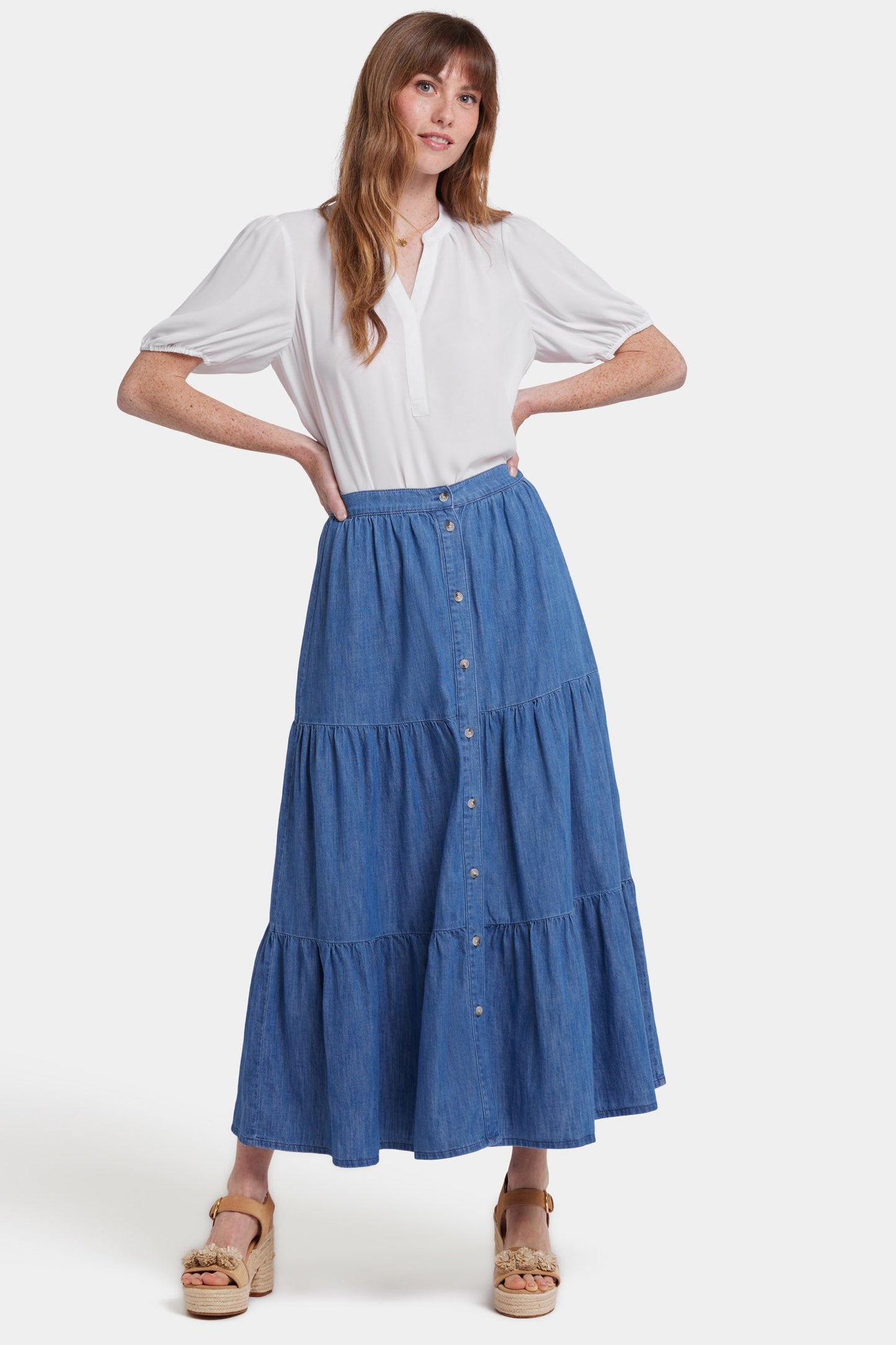 Tiered Maxi Skirt - Everly