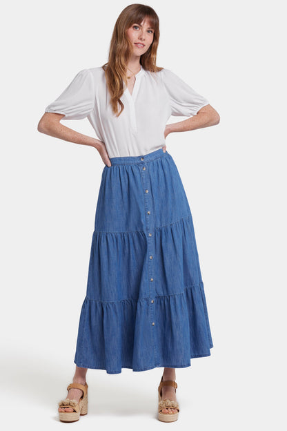 Tiered Maxi Skirt - Everly