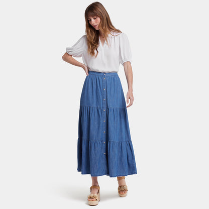 Tiered Maxi Skirt - Everly