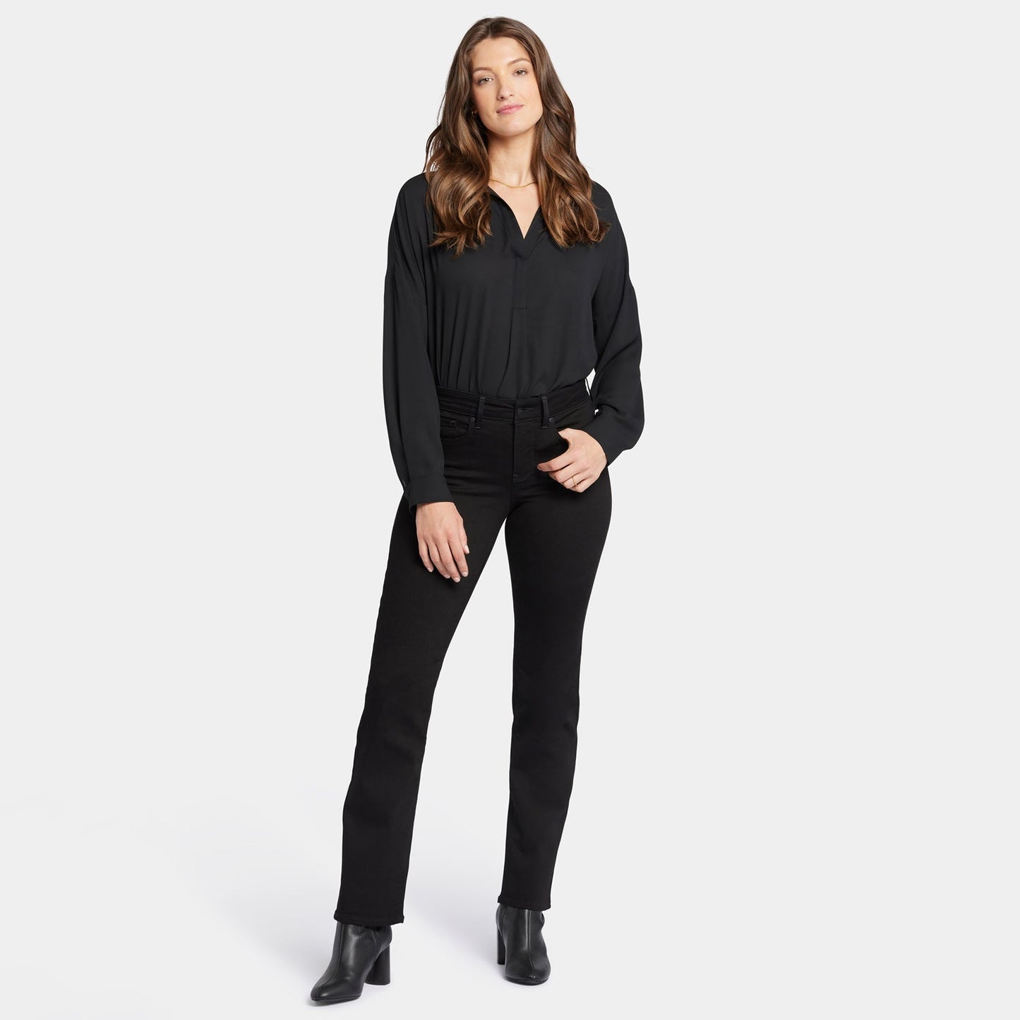 Marilyn Straight Jeans - Black