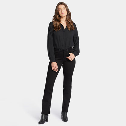 Marilyn Straight Jeans - Black