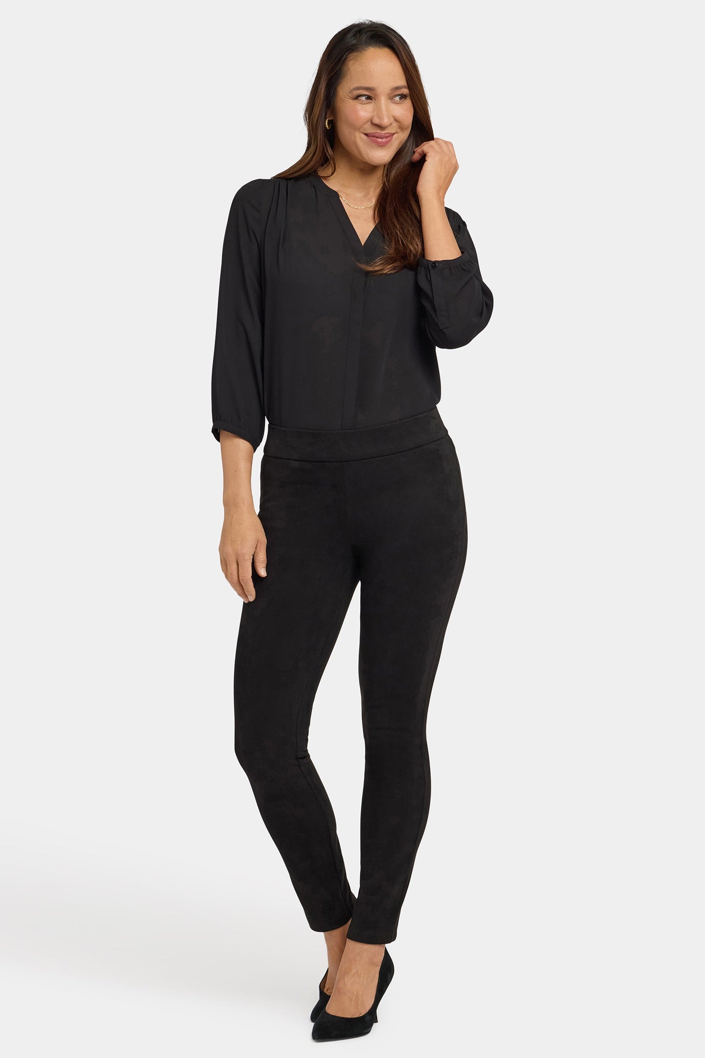 Basic Legging Pants - Black