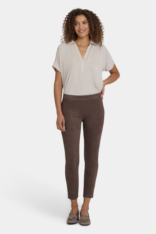 Basic Legging Pants - Coffee Bean