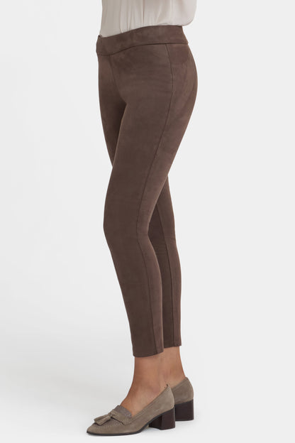Basic Legging Pants - Coffee Bean