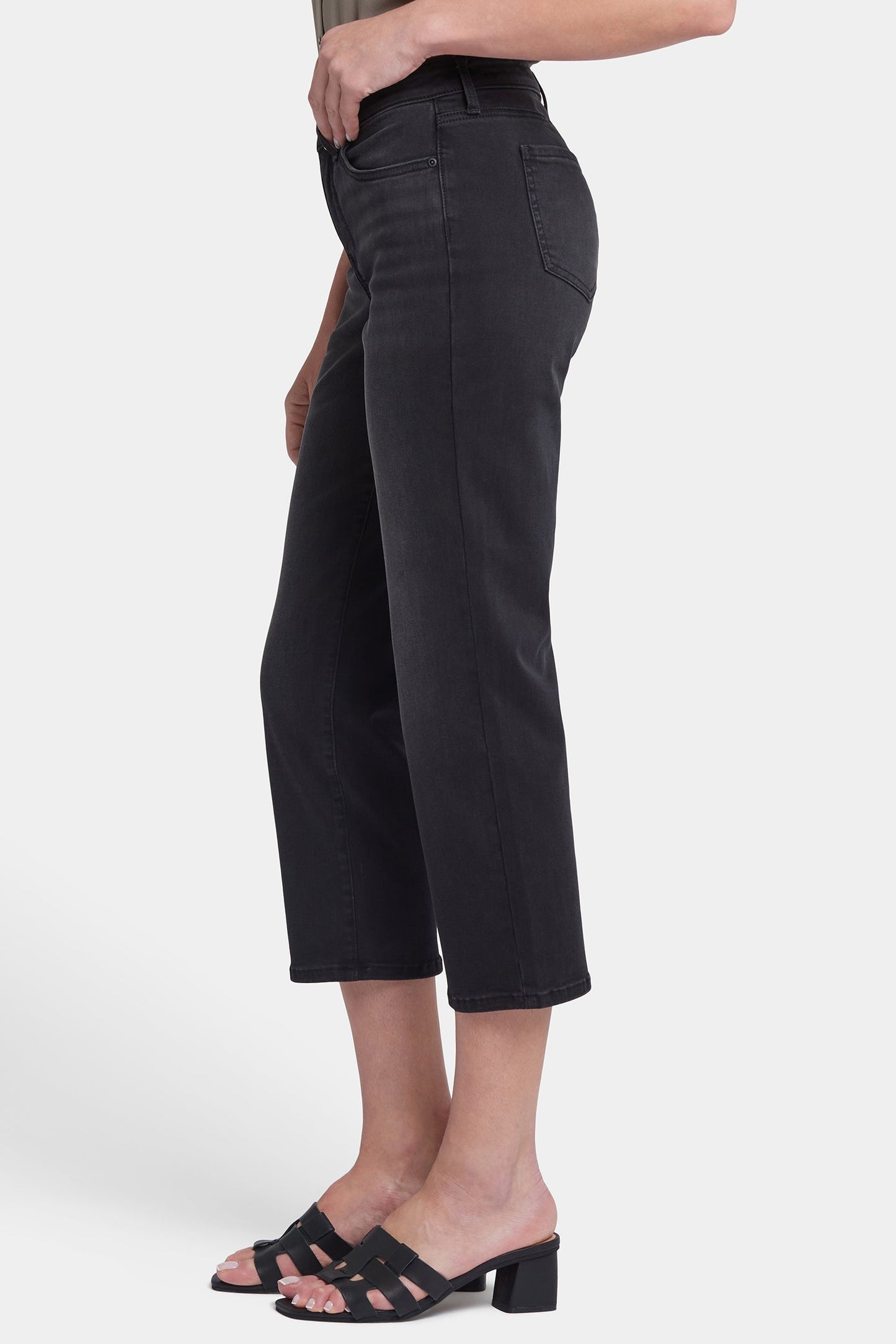 Relaxed Piper Crop Jeans - Cadiz Royal