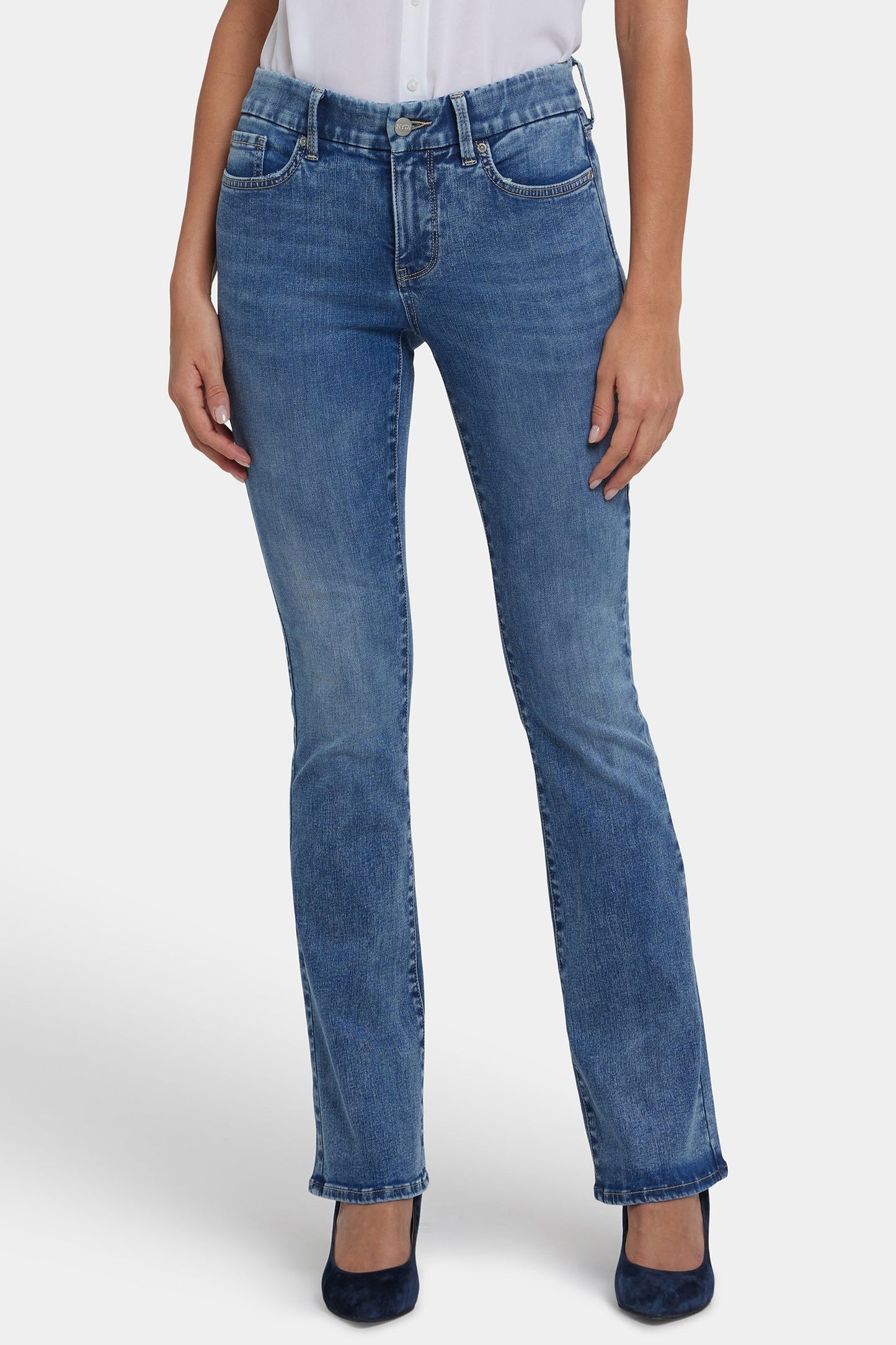 Waist-Match™ Barbara Bootcut Jeans - Parisian Sky