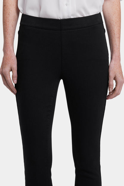 Ami Skinny Ankle Pull-On Jeans - Overdye Black