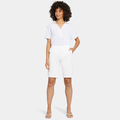 Bermuda Shorts - Optic White