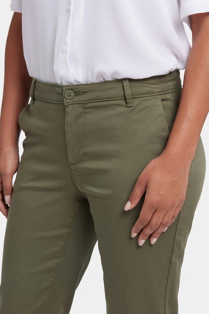 Sadie Slim Pants - Avocado