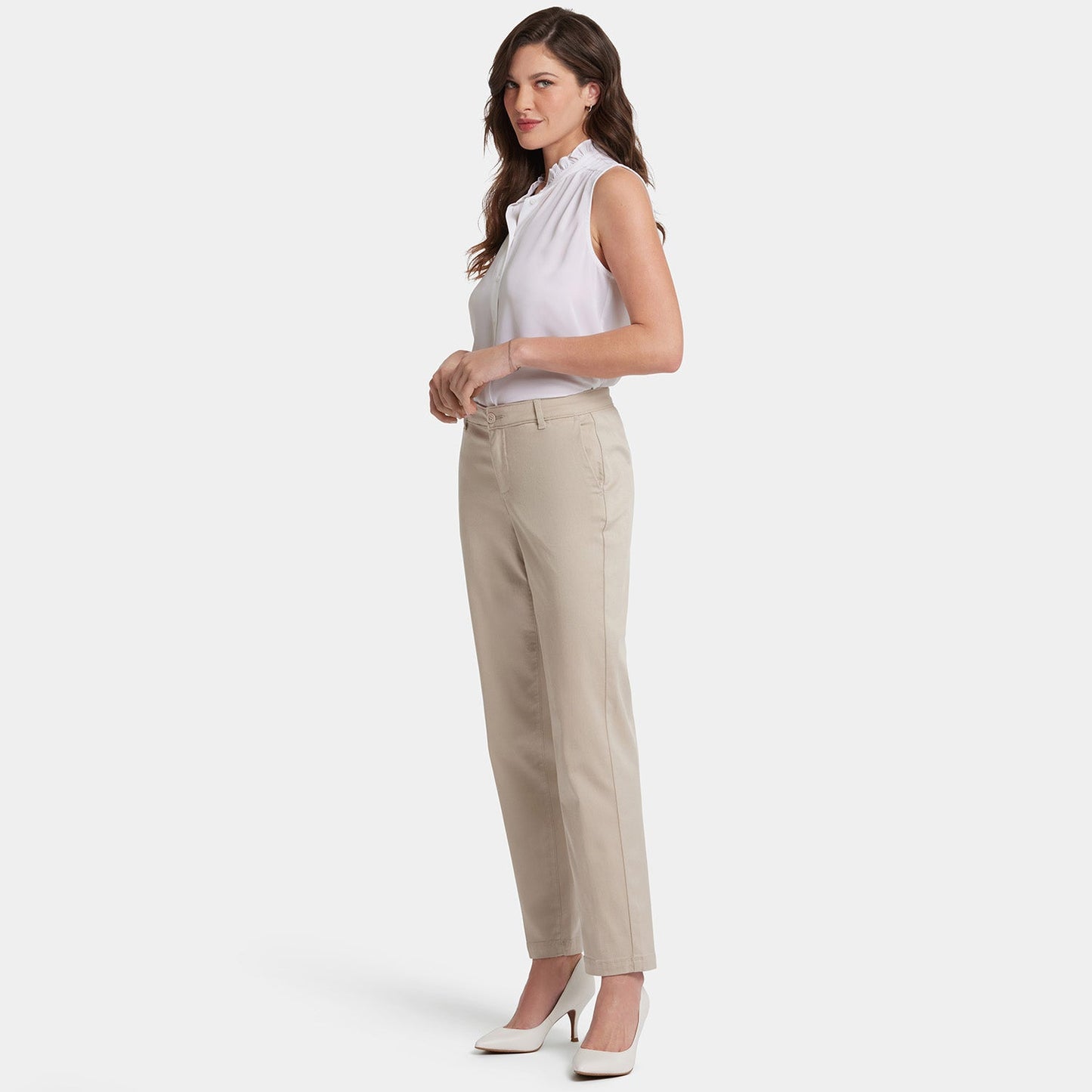 Sadie Slim Pants - Feather