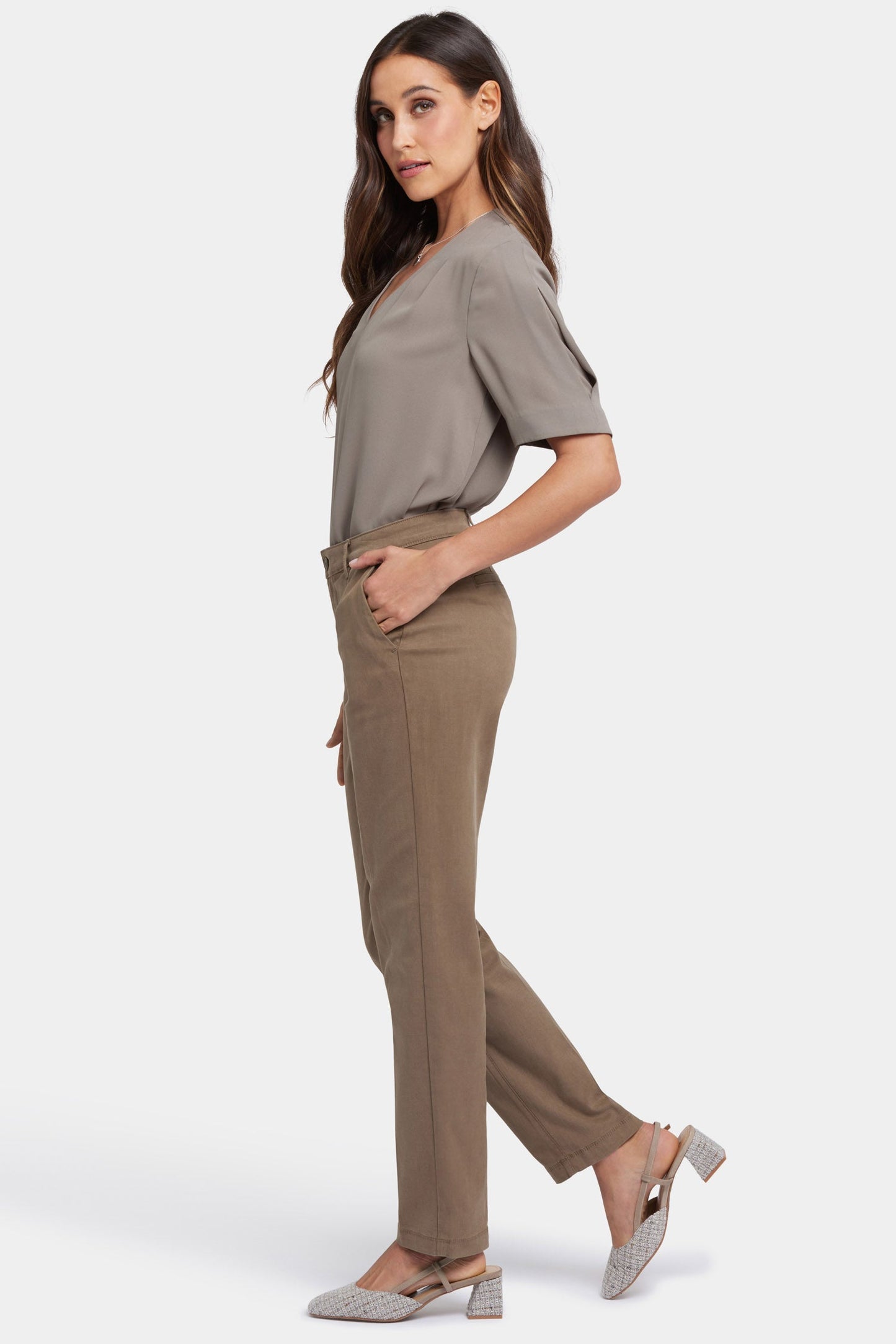 Sadie Slim Pants - Incense