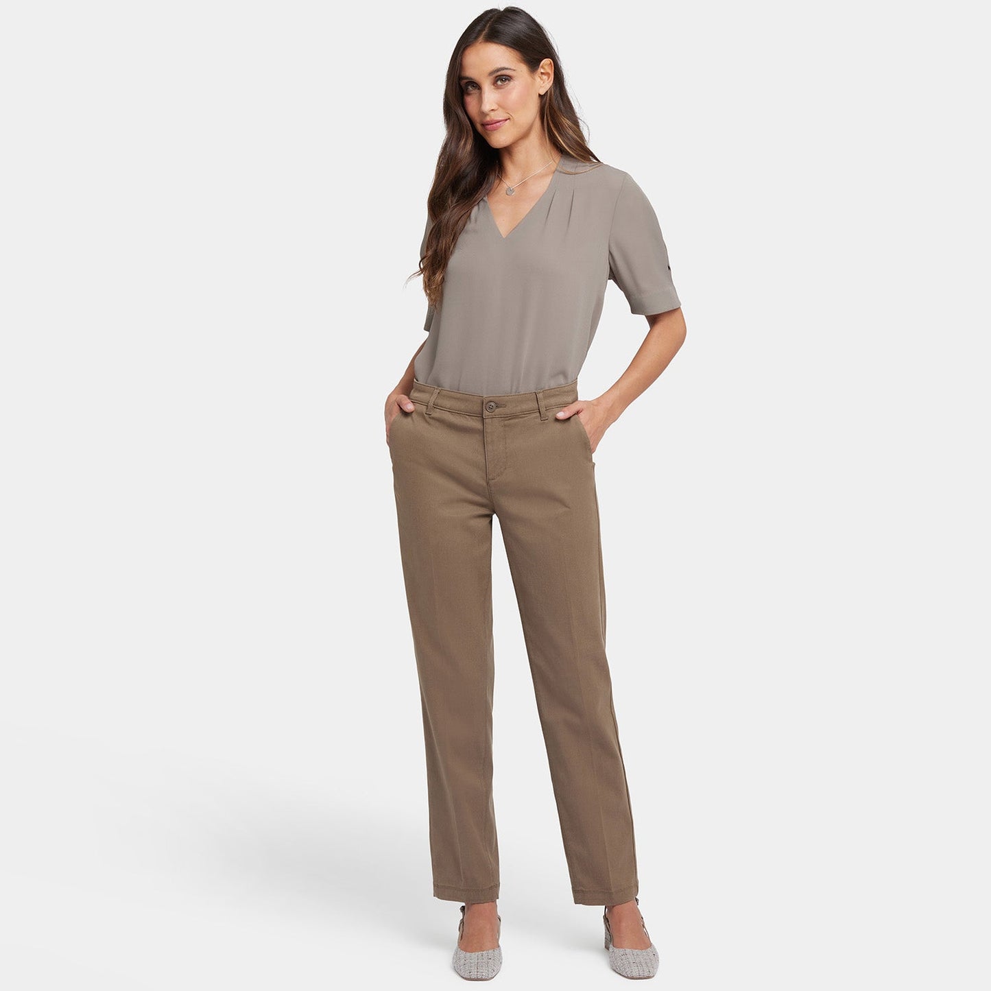 Sadie Slim Pants - Incense