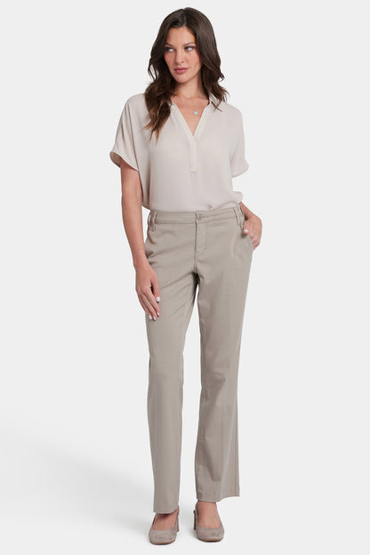 Barbara Bootcut Trouser Pants - Saddlewood