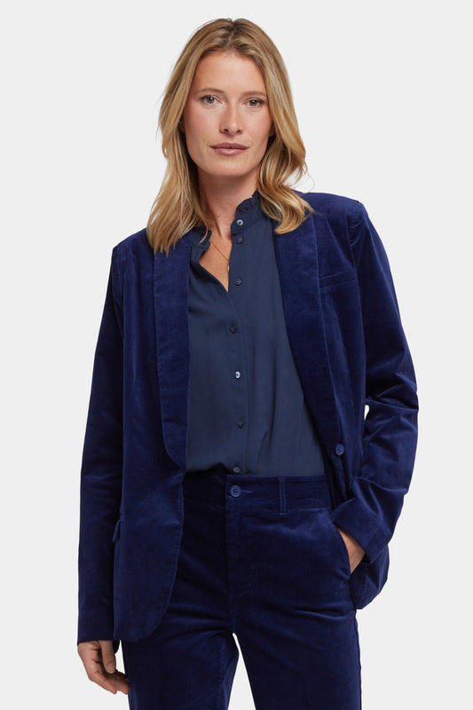 Tuxedo Jacket - Dark Sapphire