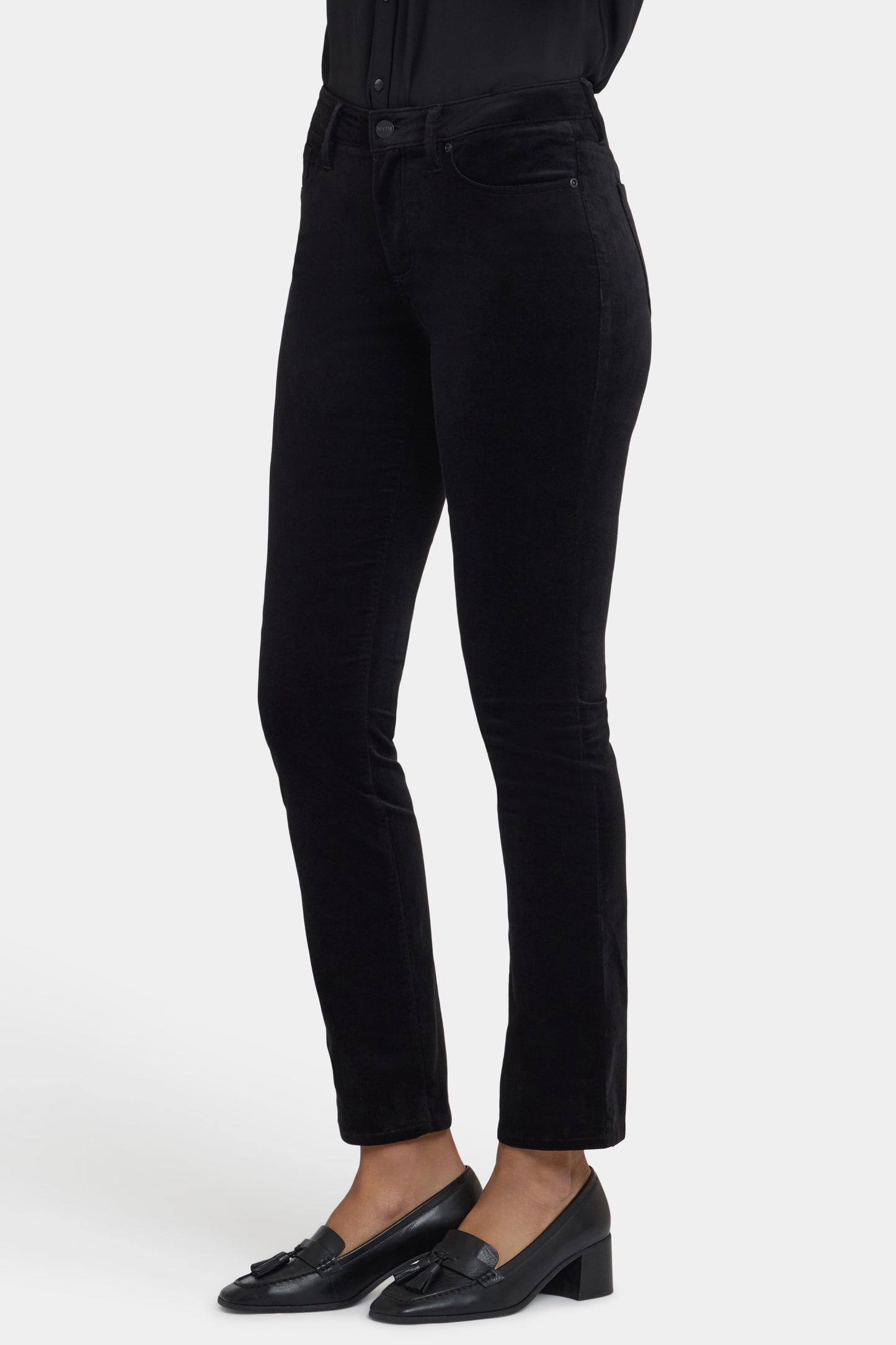 Sheri Slim Pants - Black
