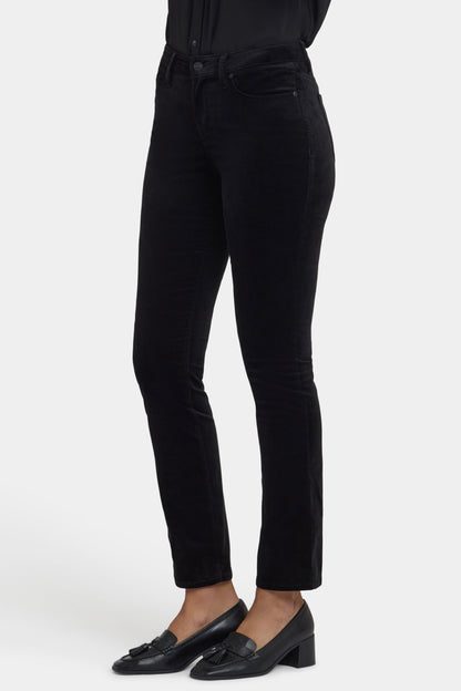 Sheri Slim Pants - Black