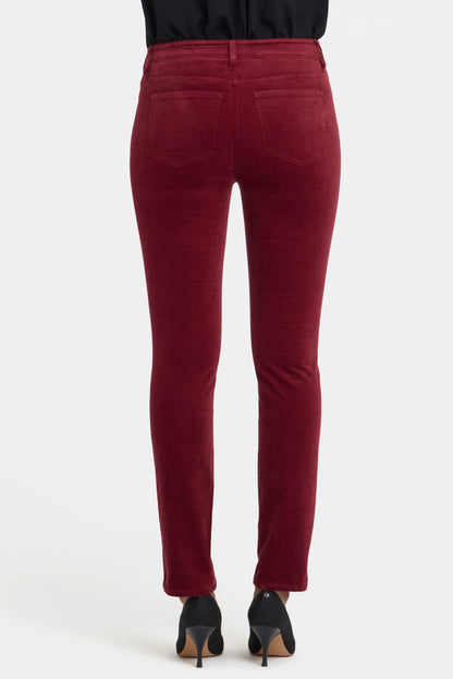 Sheri Slim Pants - Wild Currant