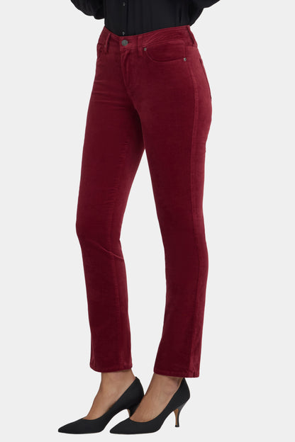 Sheri Slim Pants - Wild Currant