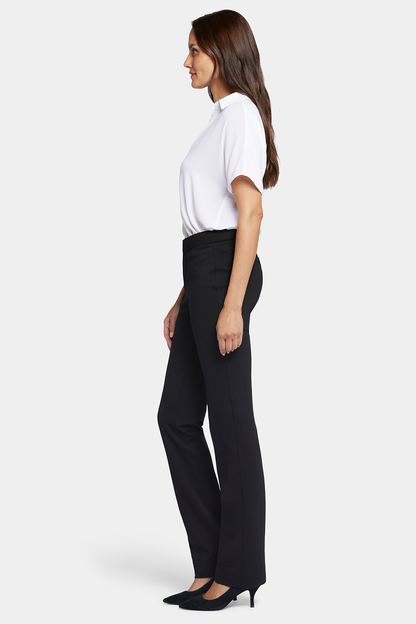 Slim Trouser Pants In Petite - Black