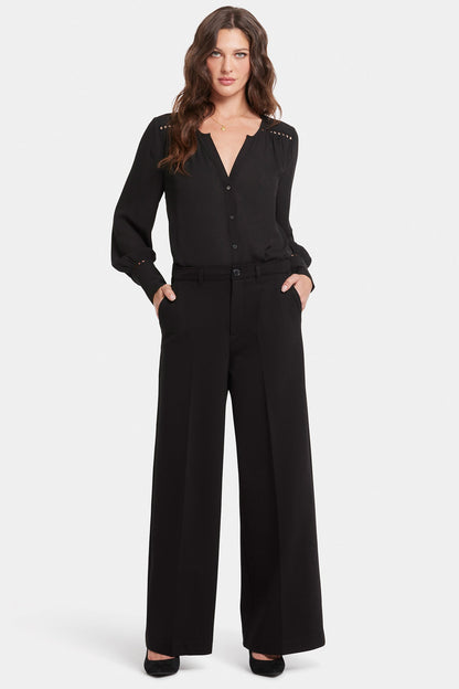 Whitney Trouser Pants In Petite - Black