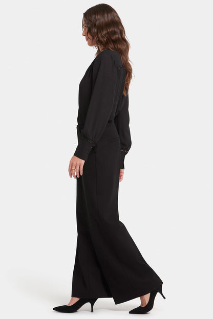 Whitney Trouser Pants In Petite - Black