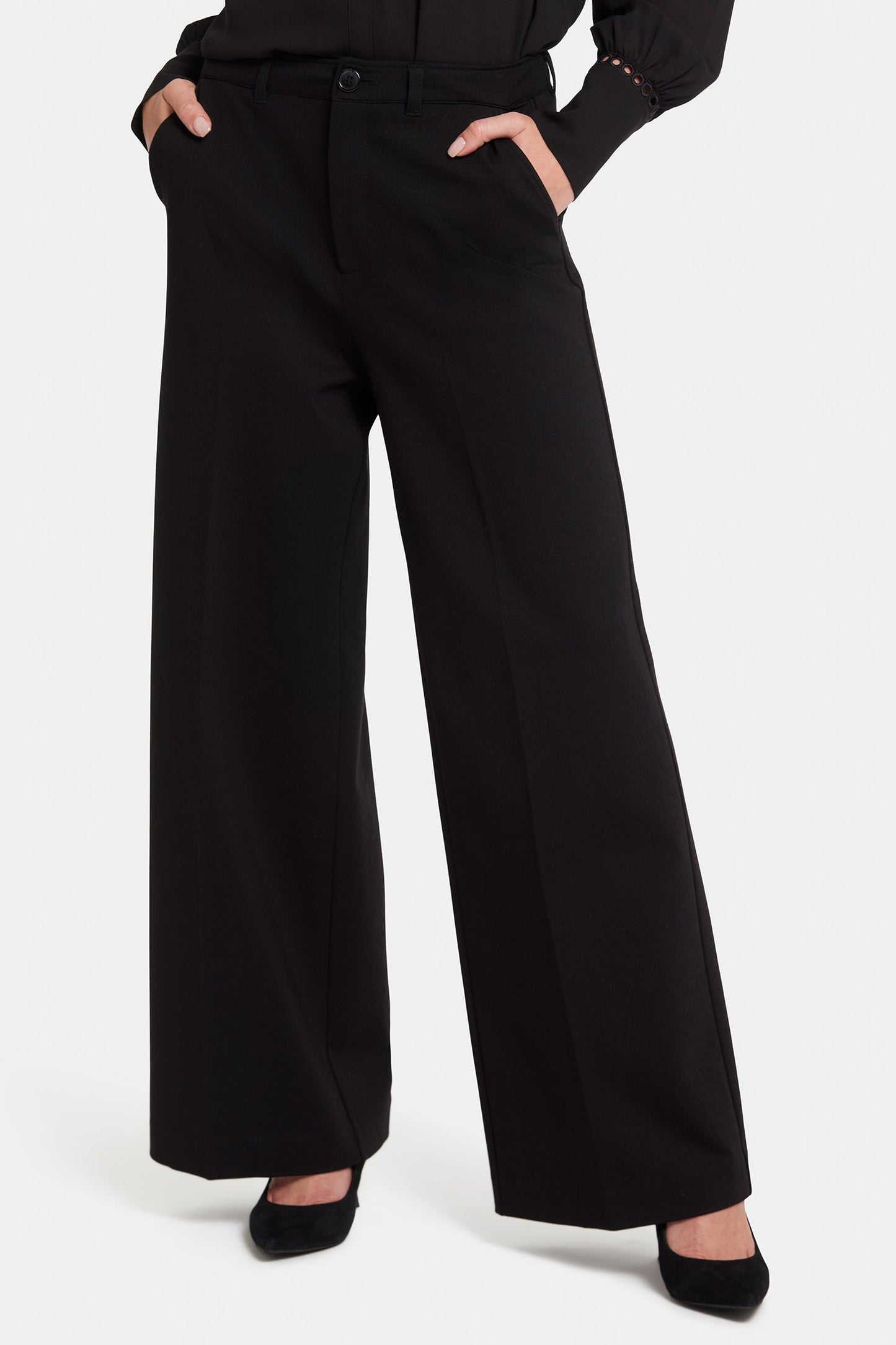 Whitney Trouser Pants In Petite - Black