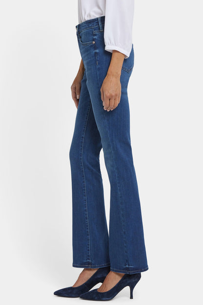 Billie Mini Bootcut Jeans In Petite - Vintage Lapis