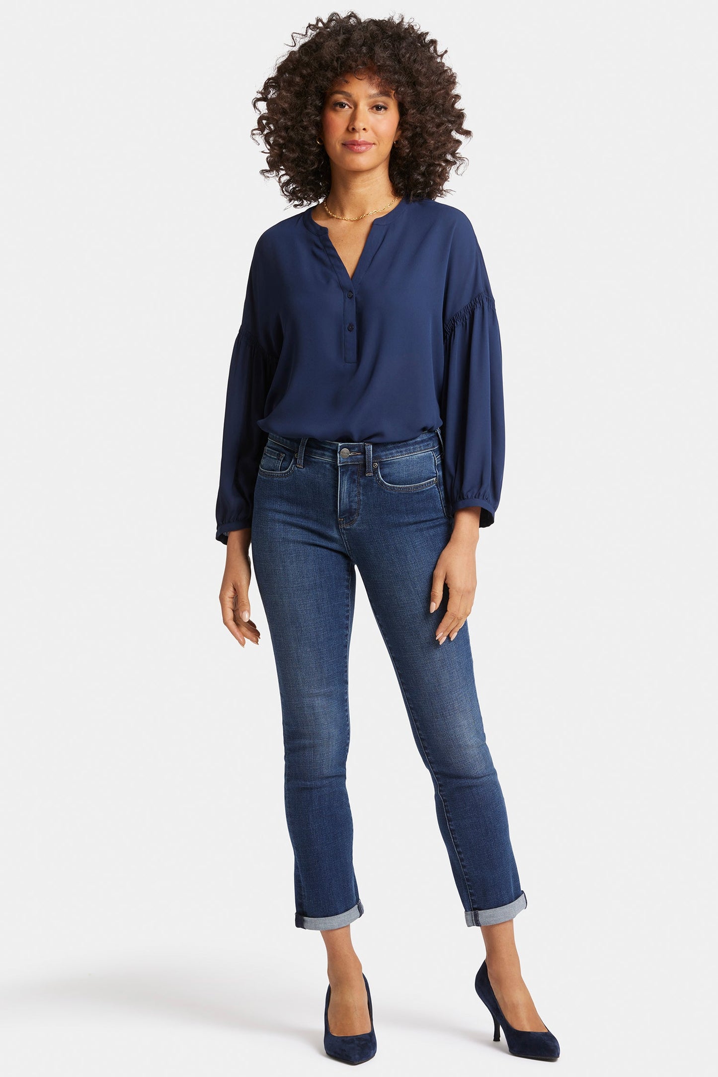 Sheri Slim Ankle Jeans In Petite - Wellspring