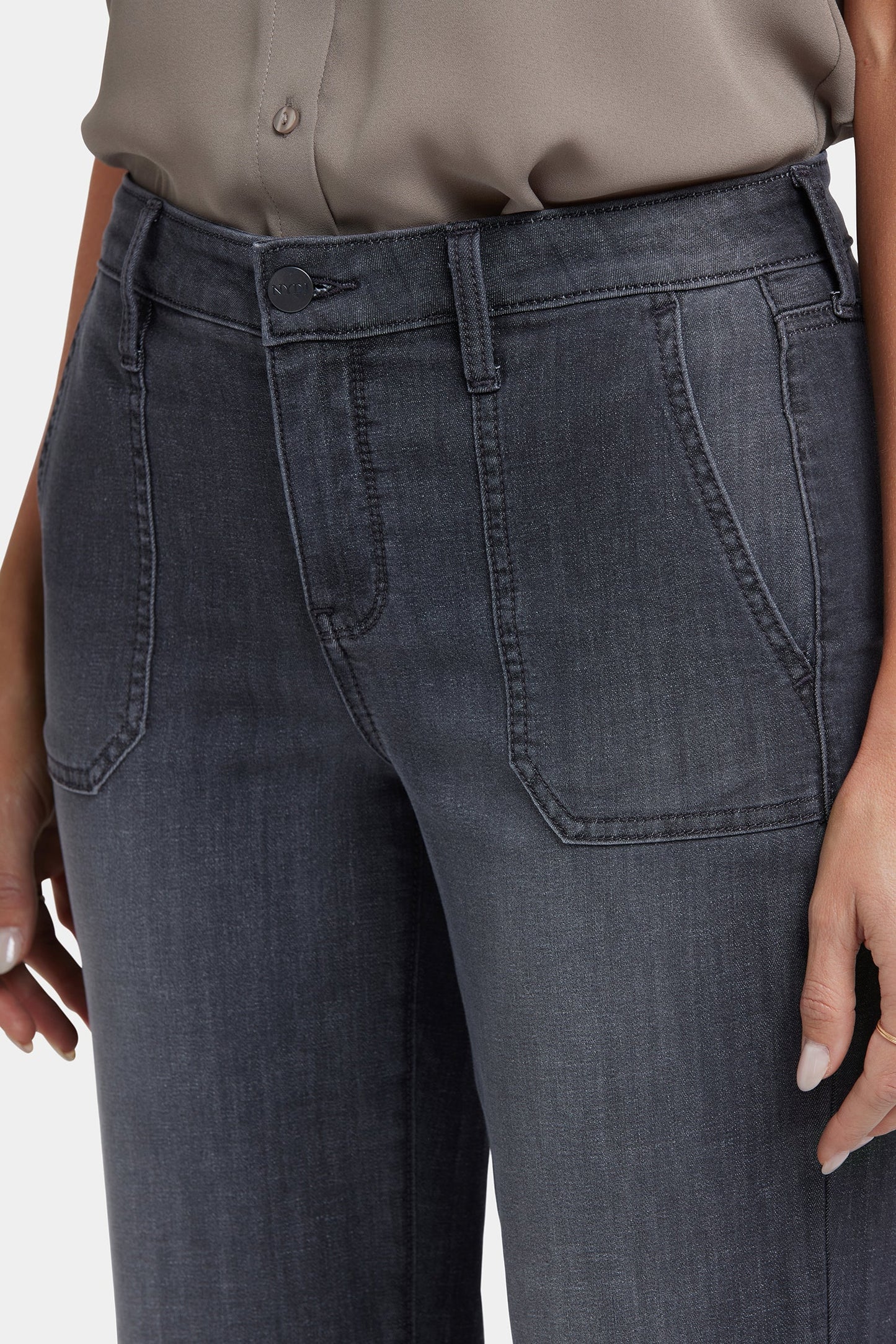 Relaxed Piper Crop Jeans In Petite - Castile Dream