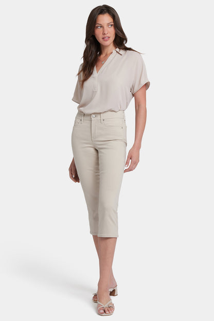Waist-Match™ Marilyn Straight Crop Jeans In Petite - Feather