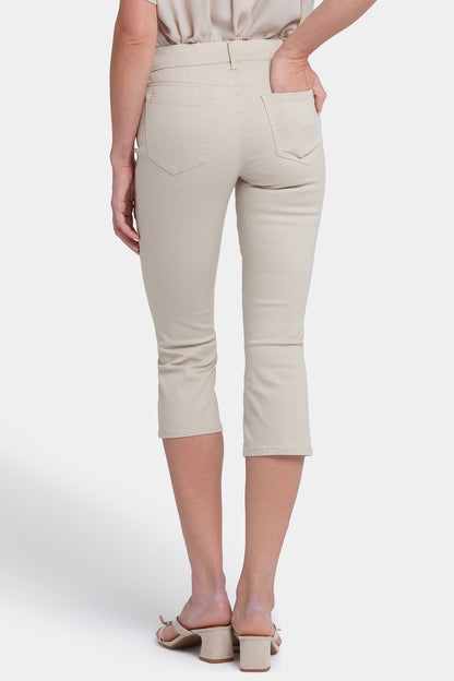 Waist-Match™ Marilyn Straight Crop Jeans In Petite - Feather