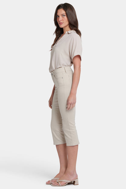 Waist-Match™ Marilyn Straight Crop Jeans In Petite - Feather