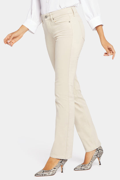 Marilyn Straight Jeans In Petite - Feather