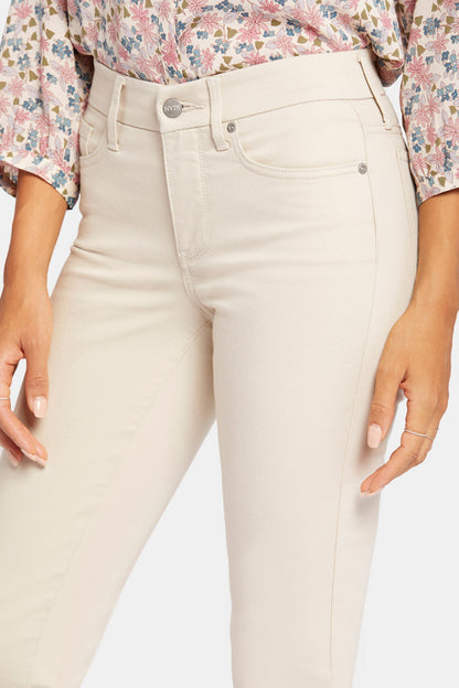 Waist-Match™ Marilyn Straight Jeans In Petite - Feather