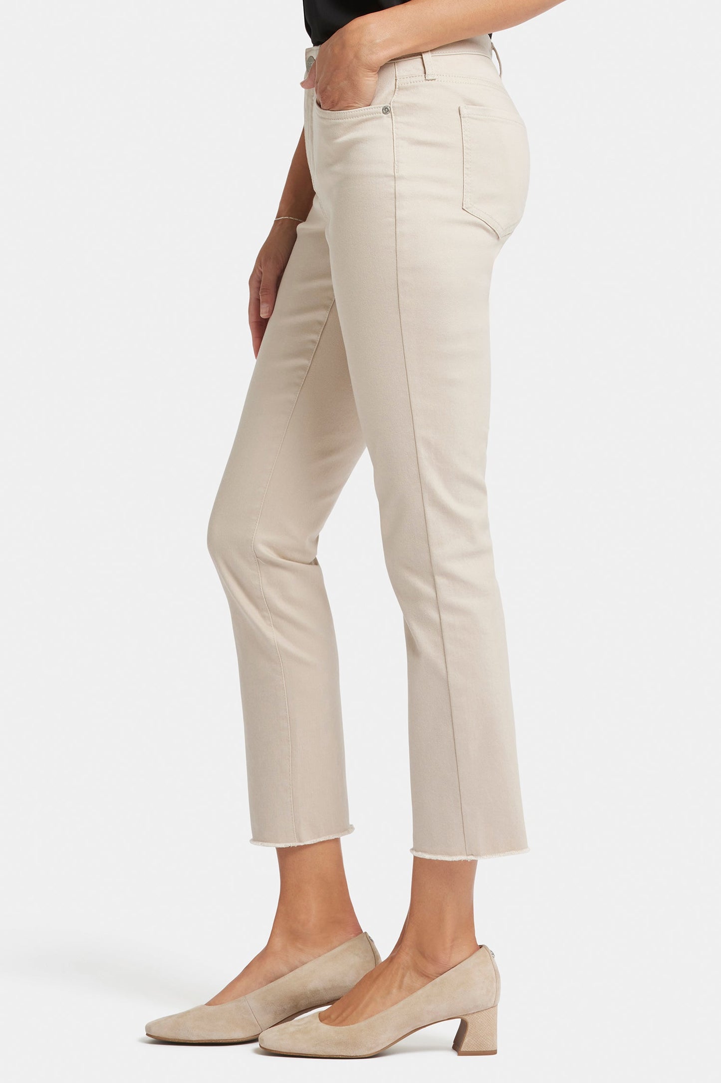 Sheri Slim Ankle Jeans In Petite - Feather