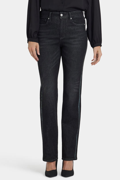 Marilyn Straight Jeans In Petite - French Nightfall