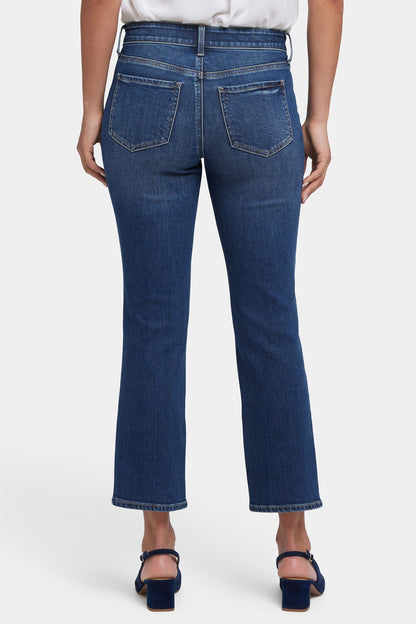 Marilyn Straight Ankle Jeans In Petite - Rio Rapids