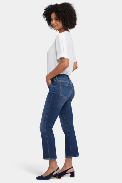 Marilyn Straight Ankle Jeans In Petite - Rio Rapids