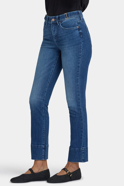 Sheri Slim Jeans In Petite - Cool Marine