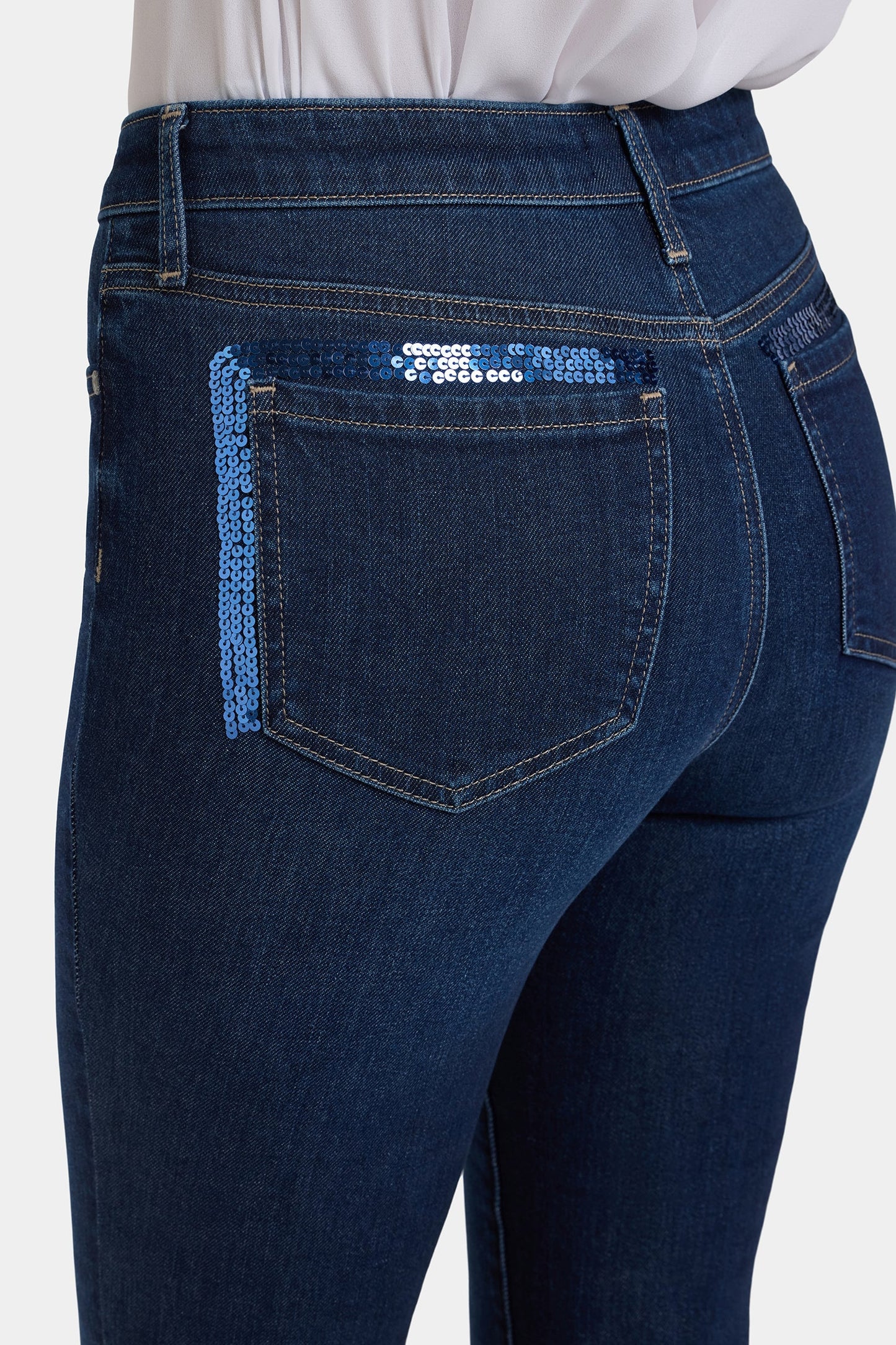 Sheri Slim Jeans In Petite - Indigo Seine