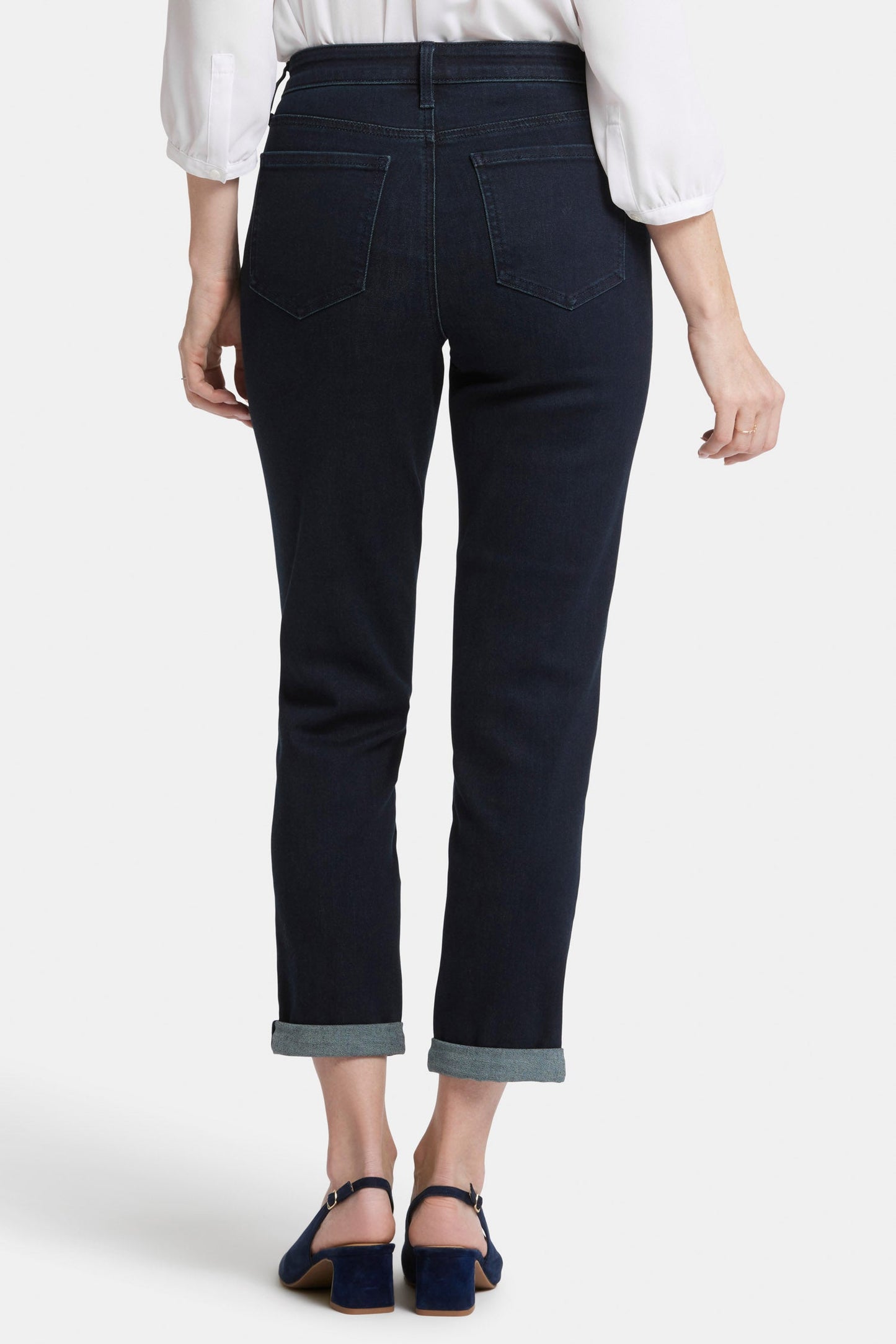Margot Girlfriend Jeans In Petite - Midnight Falls