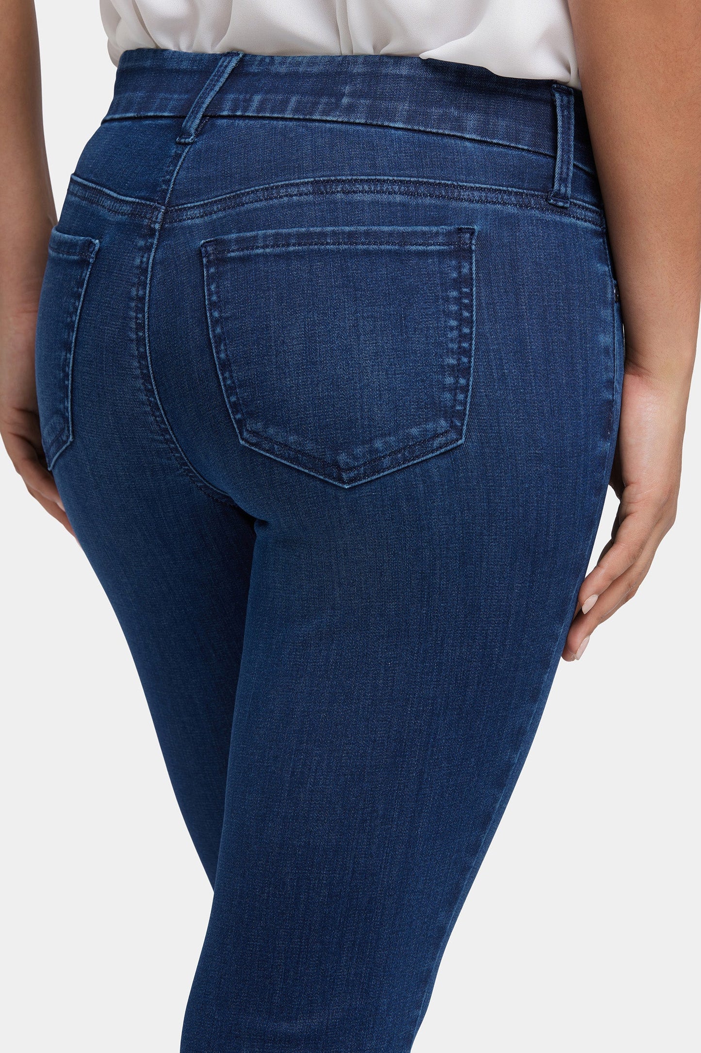 Waist-Match™ Marilyn Straight Crop Jeans In Petite - Ibiza Blues