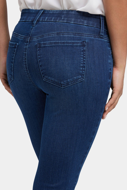 Waist-Match™ Marilyn Straight Crop Jeans In Petite - Ibiza Blues