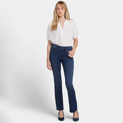 Waist-Match™ Marilyn Straight Jeans In Petite - Basin