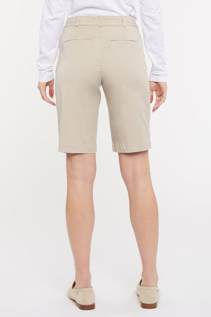 Bermuda Shorts In Petite - Feather