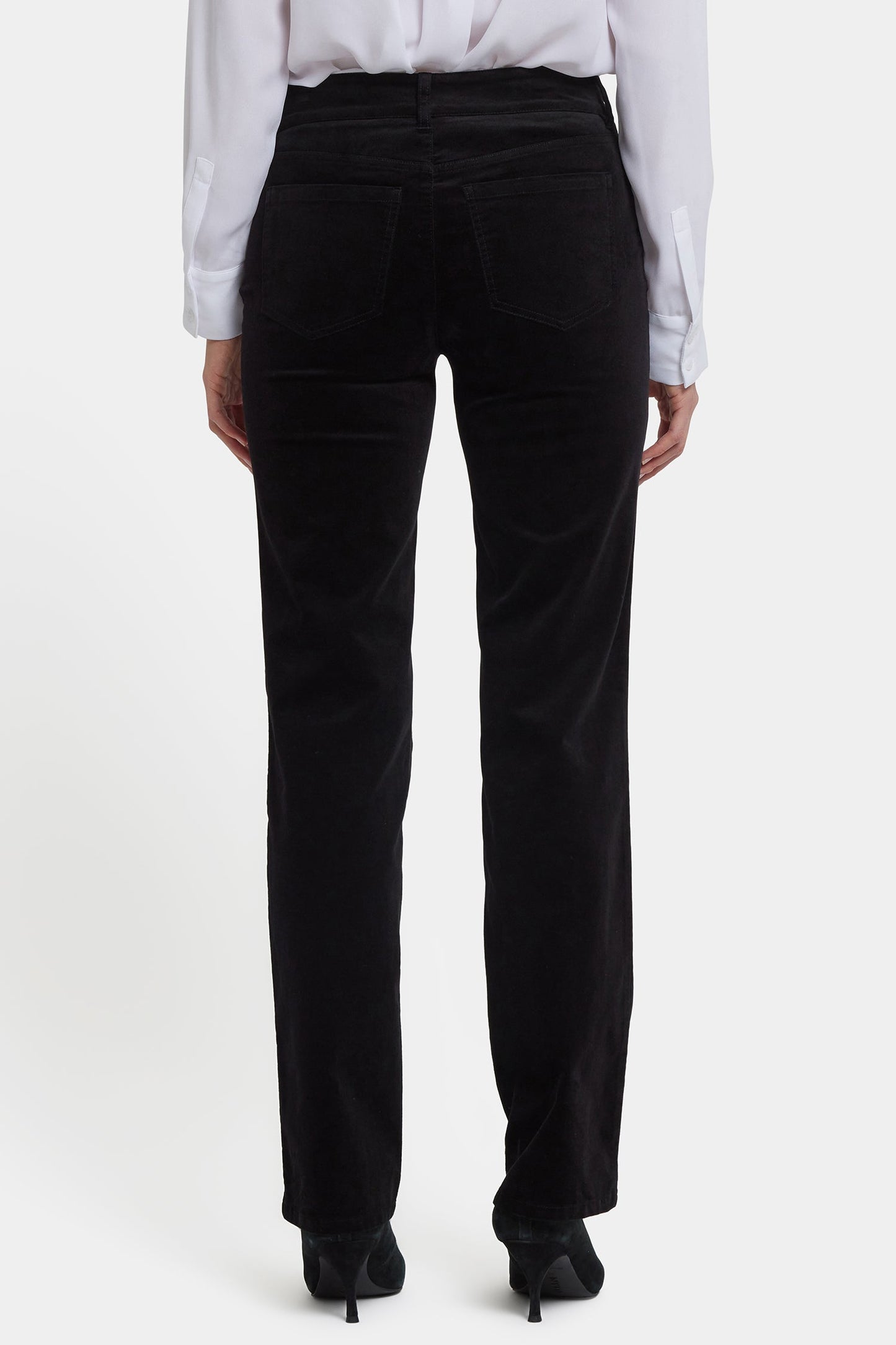 Marilyn Straight Pants In Petite - Black