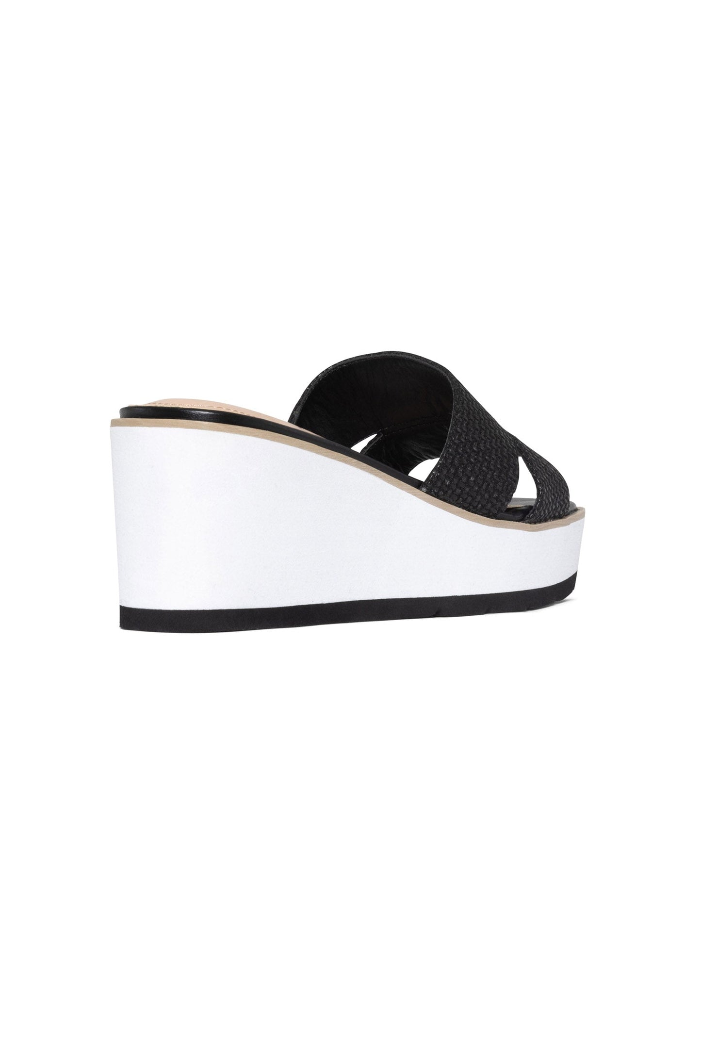 Raizy Wedge Sandals - Black