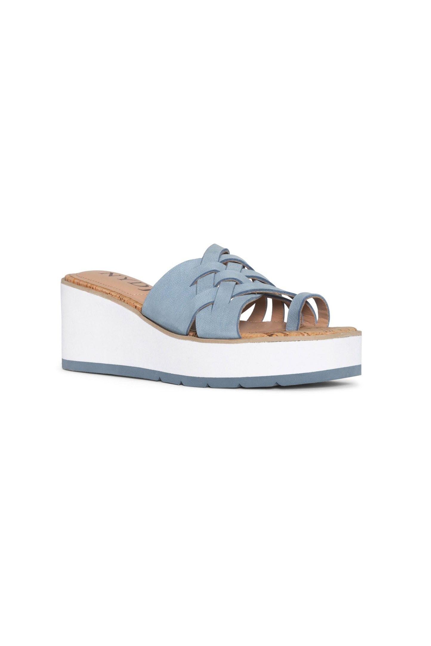 Reesie Wedge Sandals - Blue Sky