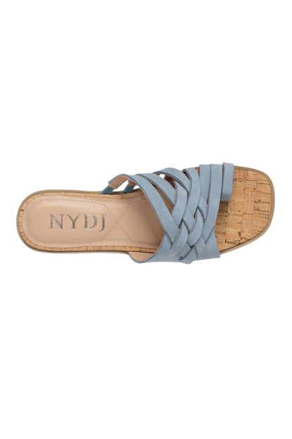 Reesie Wedge Sandals - Blue Sky